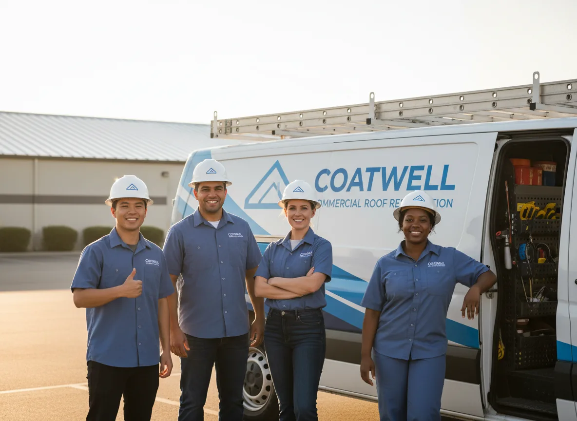 Commercial roof coating company in Fletcher, OH